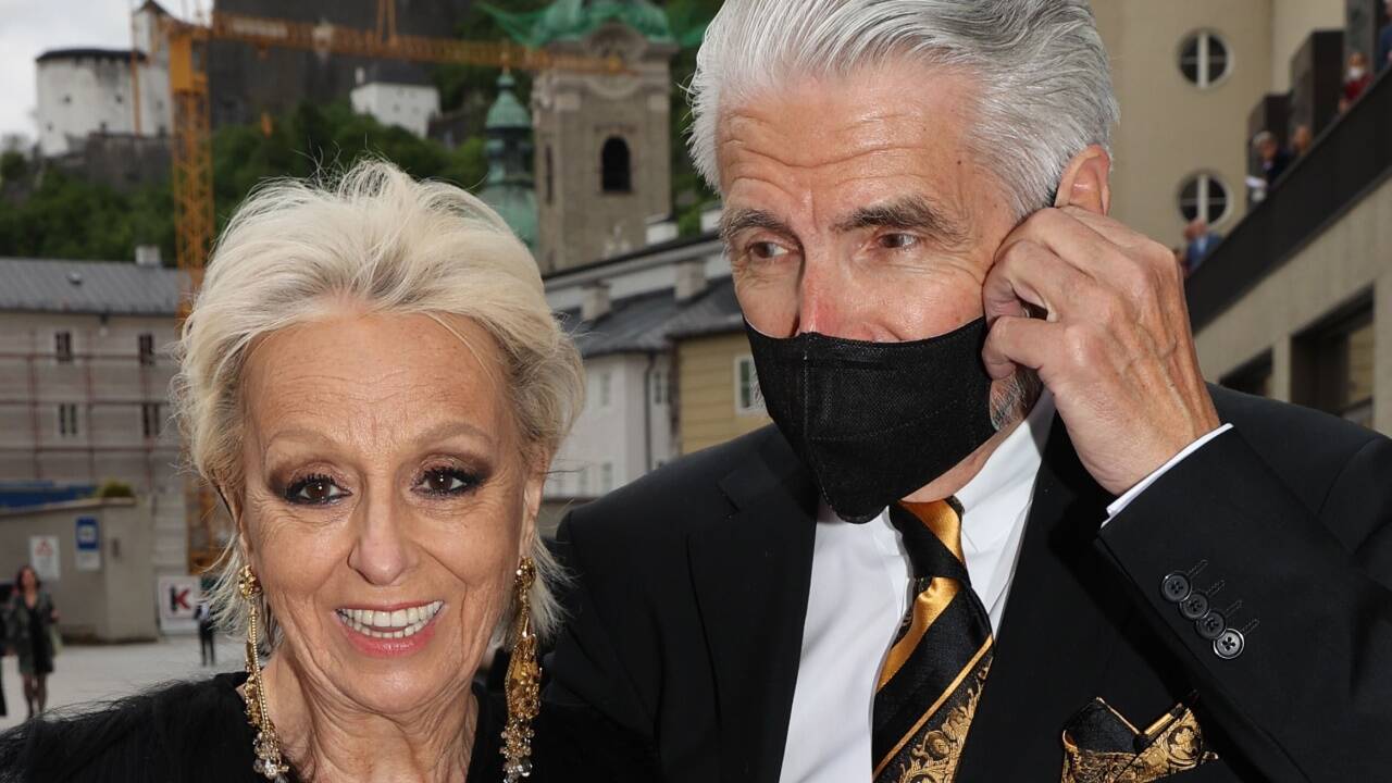  Eva Maria Baronin von Schilgen und Klaus Mathis.  