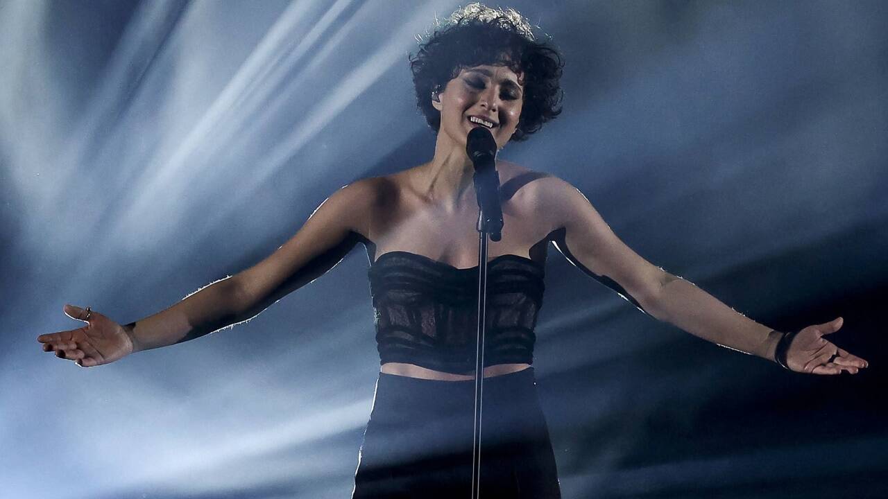 Zählte im Vorfeld bei den Wettanbietern stets zu den großen Favoriten: Barbara Pravi (Frankreich). Am Ende wurde es Platz zwei. 