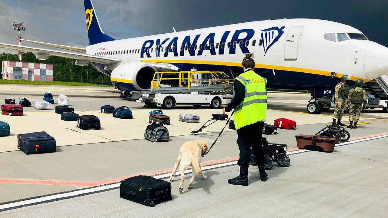Die Ryanair-Maschine war von Athen nach Vilnius unterwegs 