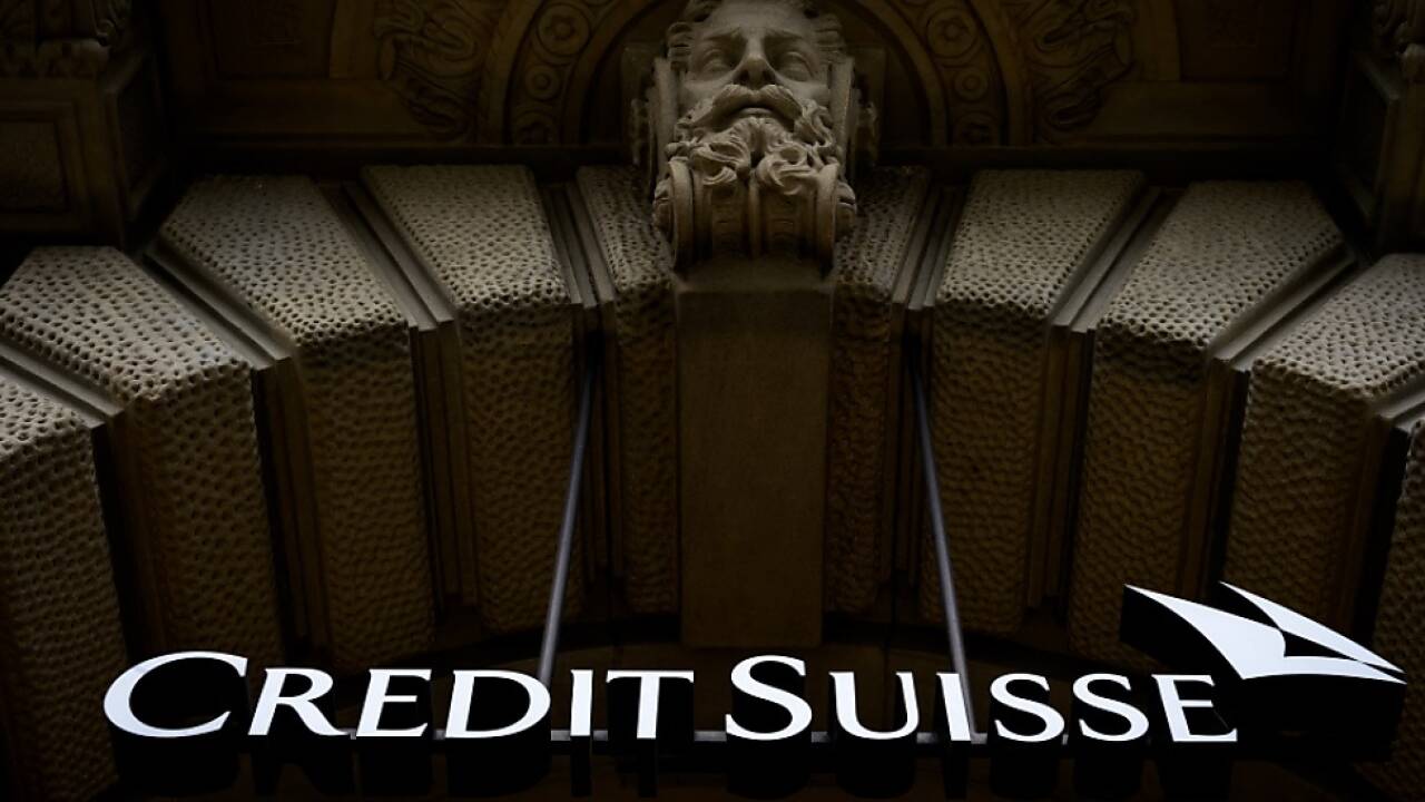 Logo der Riesenbank Credit Suisse 