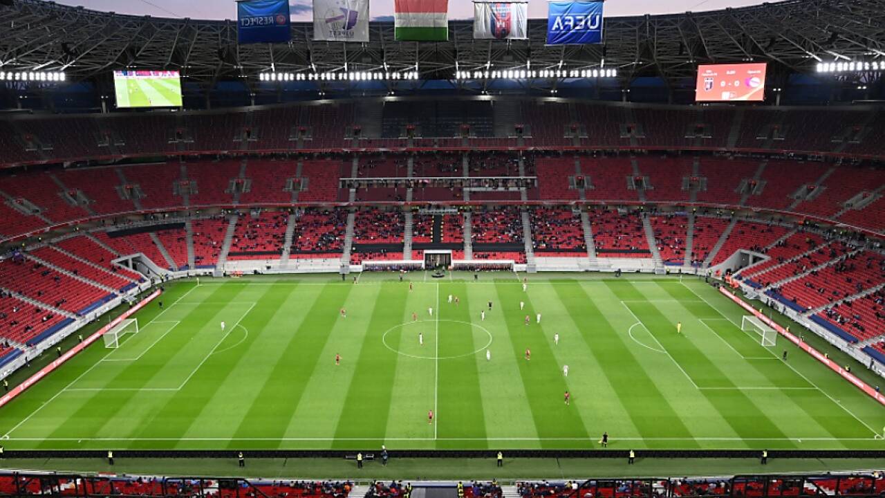 In der Puskas Arena finden vier EM-Spiele statt 