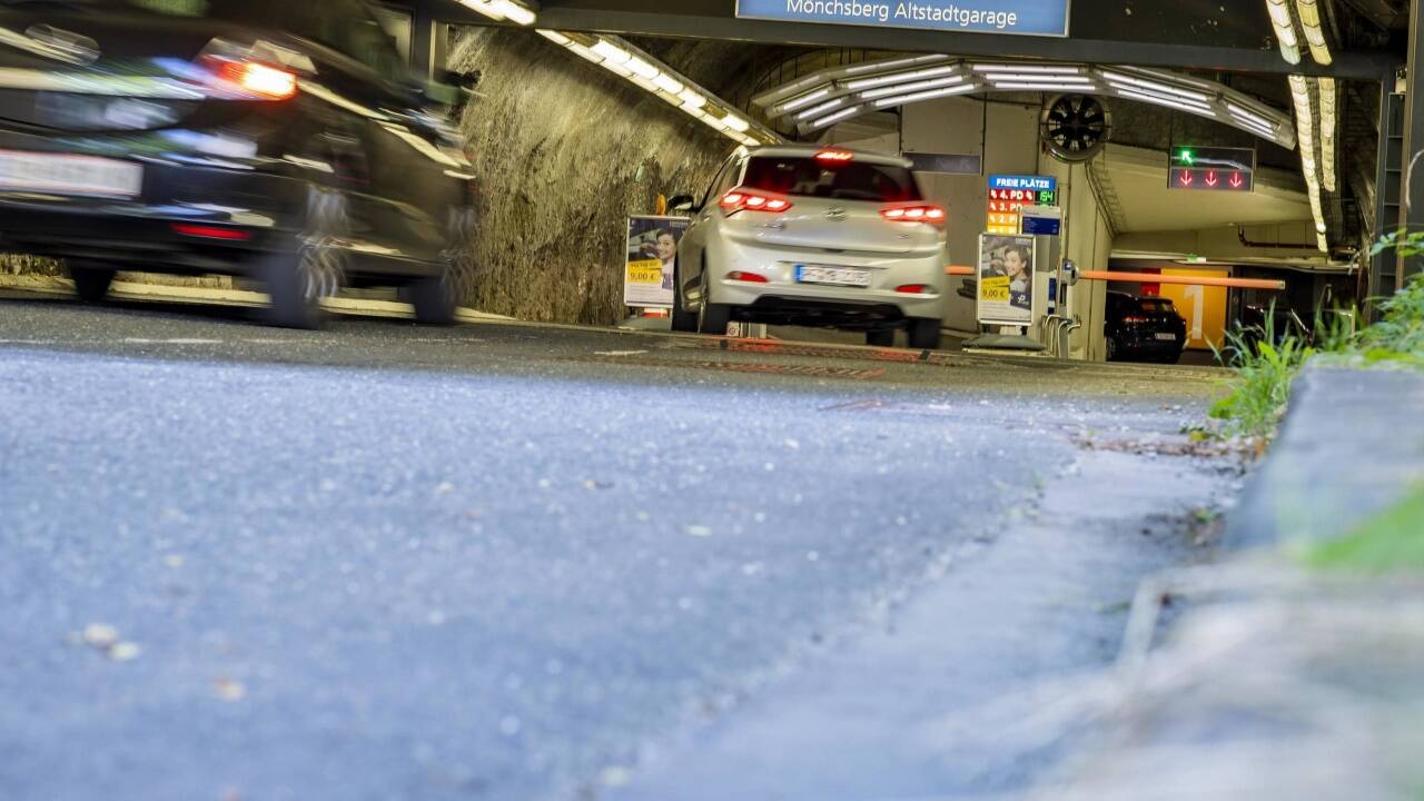 Die Mönchsberggarage wurde in den 1970er-Jahren in Salzburg gebaut. Seit 2012 gibt es das Erweiterungsprojekt. 654 neue Stellplätze im Berg sollen hinzukommen.  
