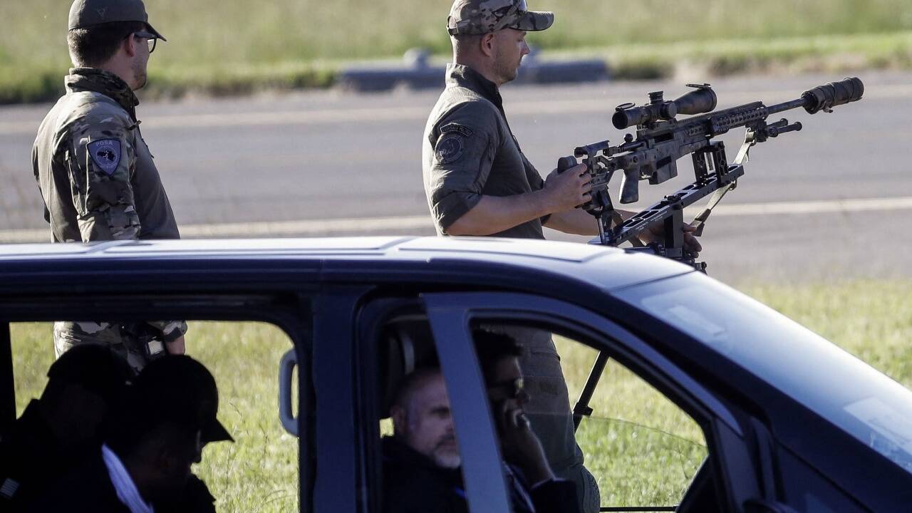 Belgische Sicherheitskräfte.  Belgische Sicherheitskräfte.