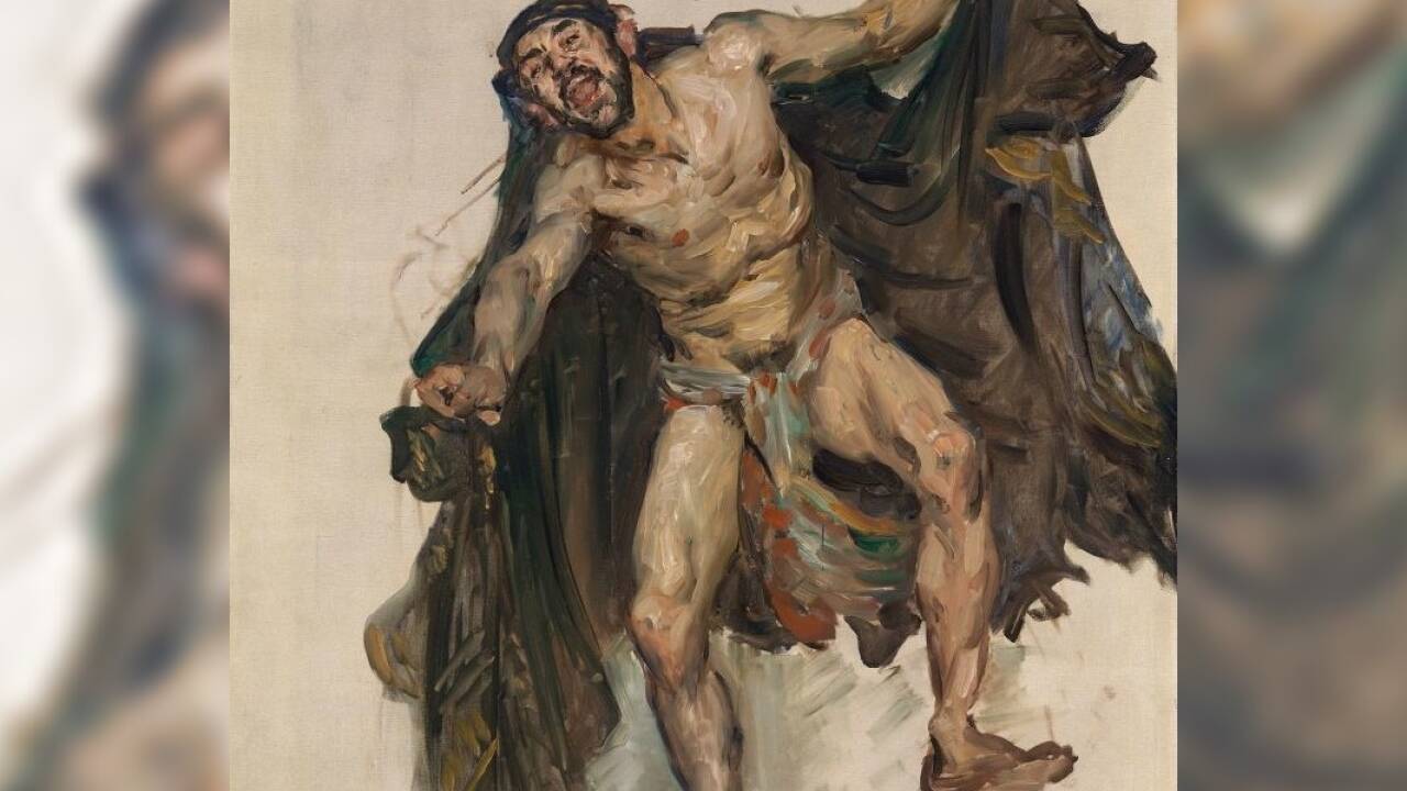 Lovis Corinth, „Tanzender Derwisch“, 1904, Leihgabe des „Buchheim Museum der Phantasie“ in Bernried am Starnberger See. 