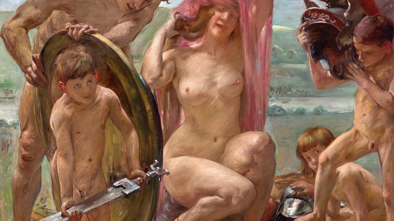 Lovis Corinth, Die Waffen des Mars, 1910 