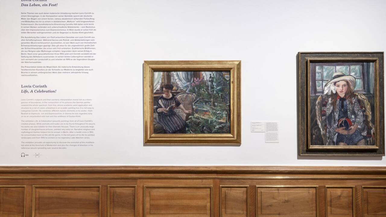 Lovis Corinth, „Tanzender Derwisch“, 1904, Leihgabe des „Buchheim Museum der Phantasie“ in Bernried am Starnberger See. 