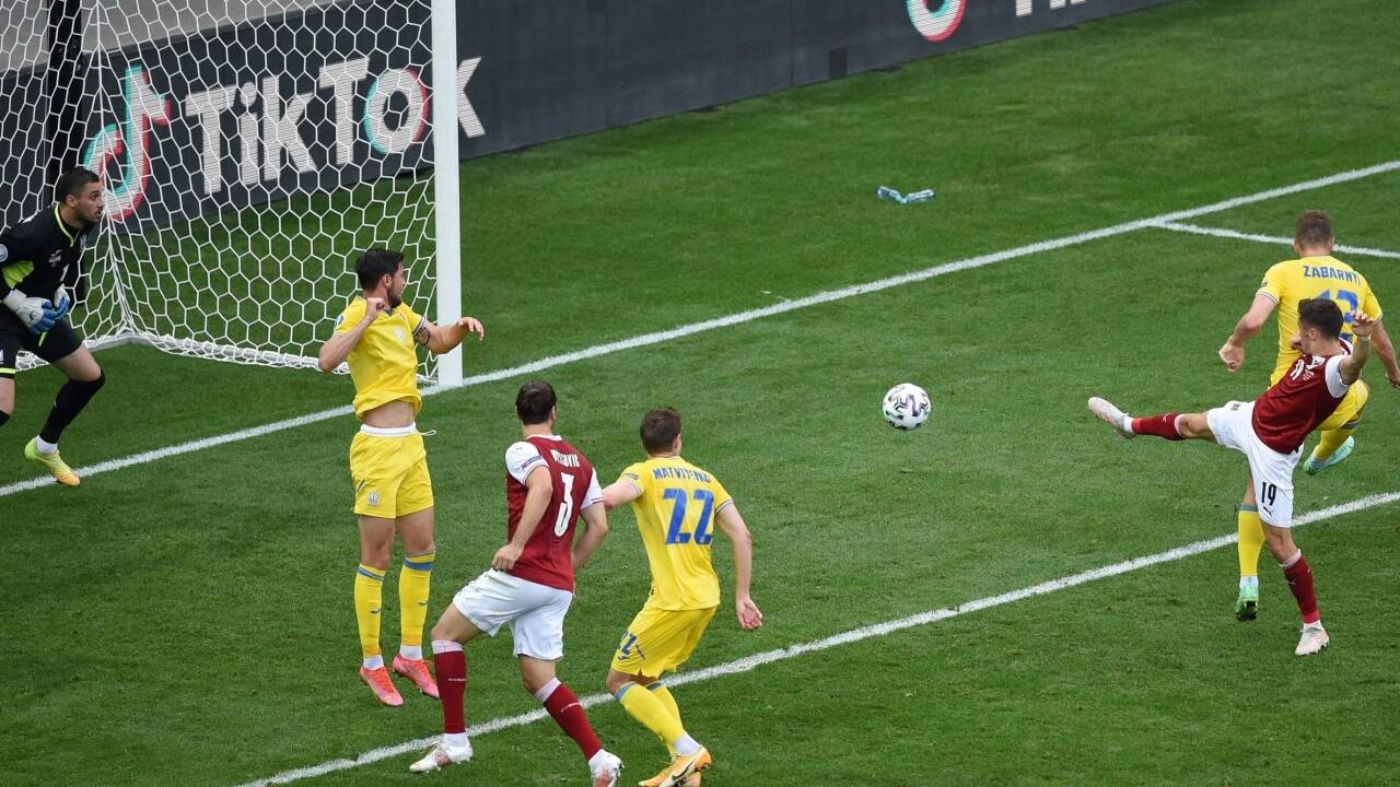 Das 1:0 durch Christoph Baumgartner. 
