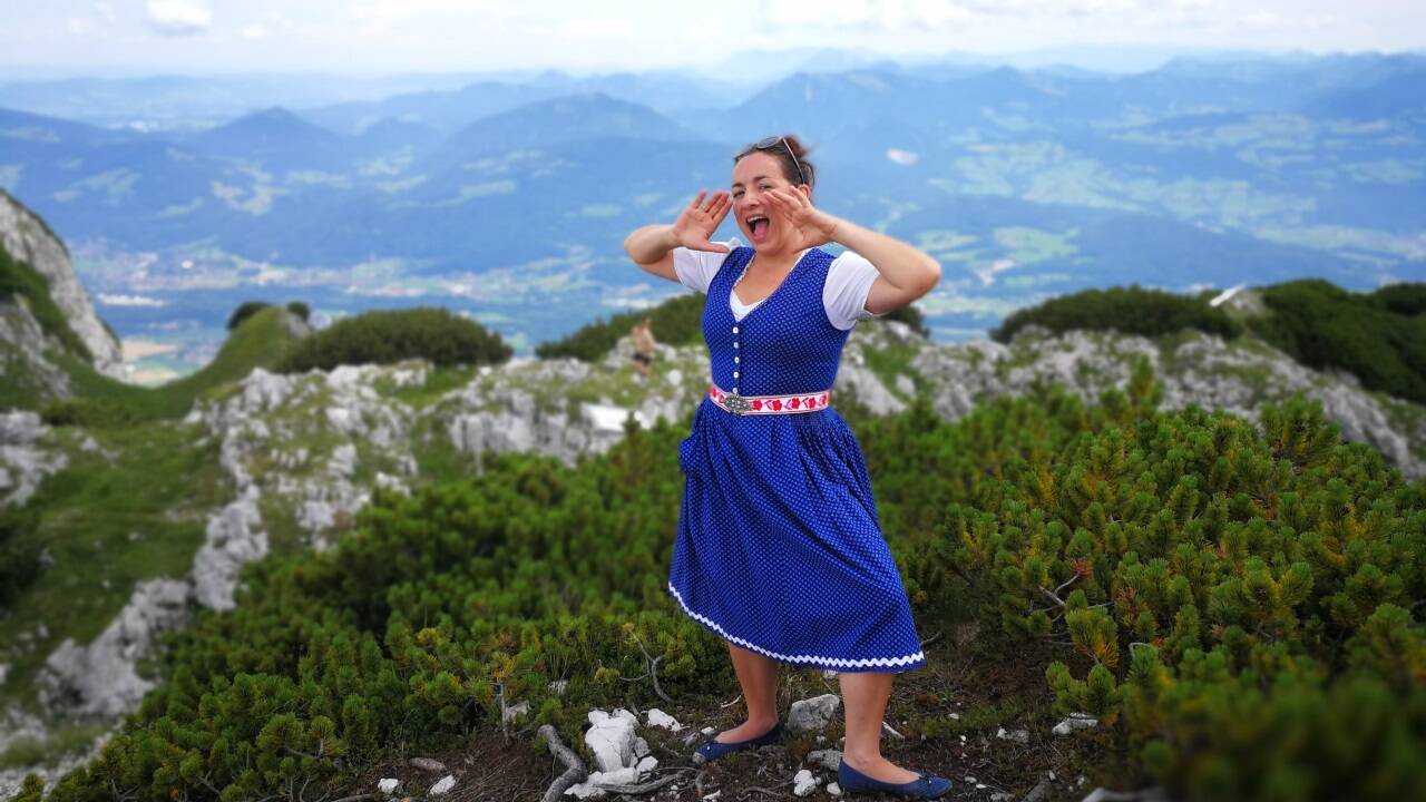 Während ihres Studiums entdeckte die gebürtige Bayerin Anita Biebl ihre Leidenschaft fürs Jodeln.  Während ihres Studiums entdeckte die gebürtige Bayerin Anita Biebl ihre Leidenschaft fürs Jodeln.