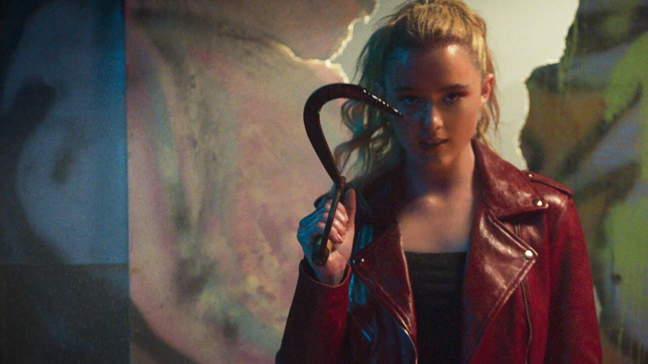 Kathryn Newton in „Freaky“. Kathryn Newton in „Freaky“.