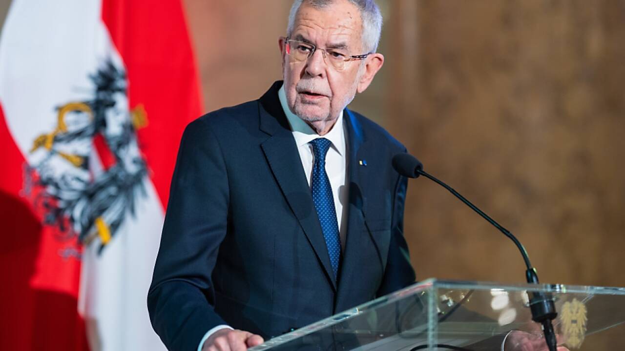 Bundespräsident Alexander Van der Bellen. 