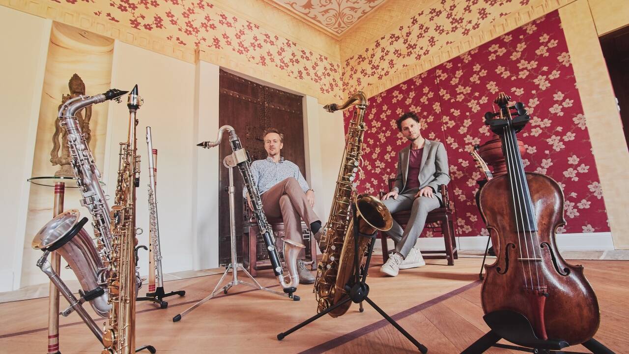 Georg Gratzer und Klemens Bittmann setzen sich im Innenhof des Salzburg Museum (19.15 Uhr) mit den Werken Telemanns auseinander. 