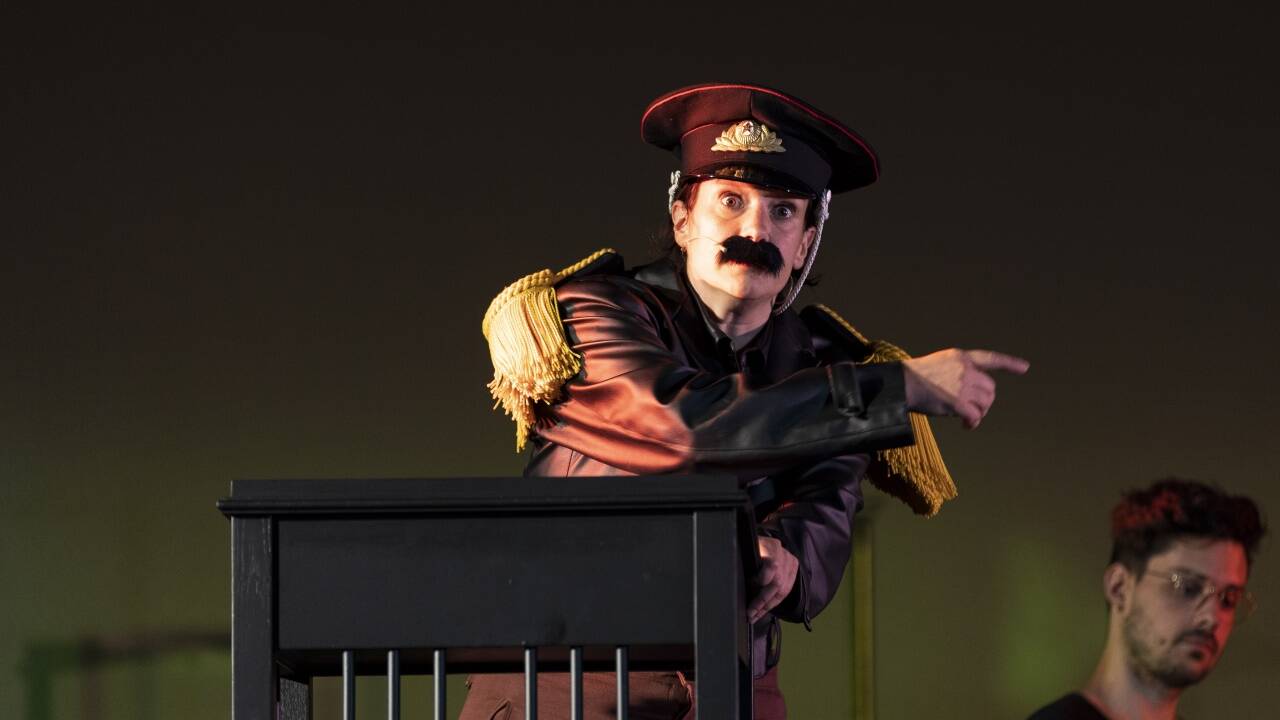 „Hau drauf!“, eine Produktion des Jugendprogramms der Salzburger Festspiele, wird letztmalig um 14.30 Uhr in der Szene Salzburg aufgeführt. 