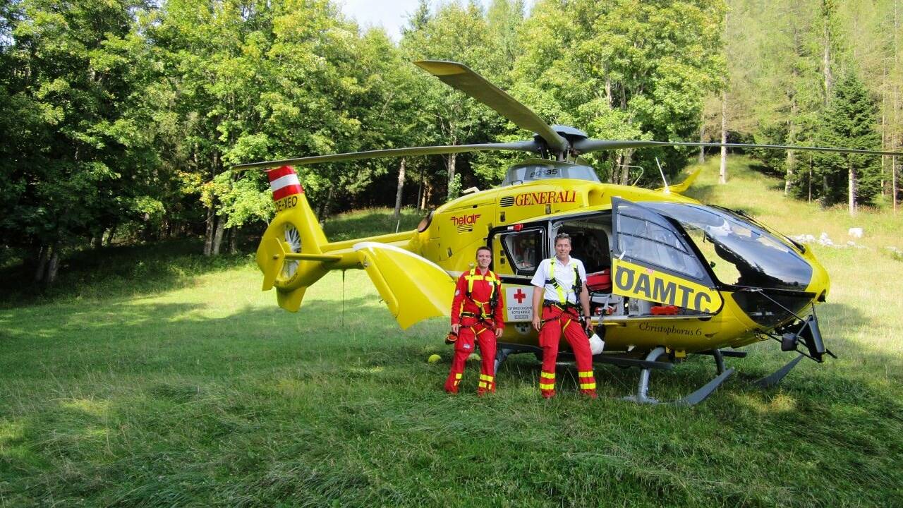 1000. Einsatz für ÖAMTC-Hubschrauber Christophorus 6