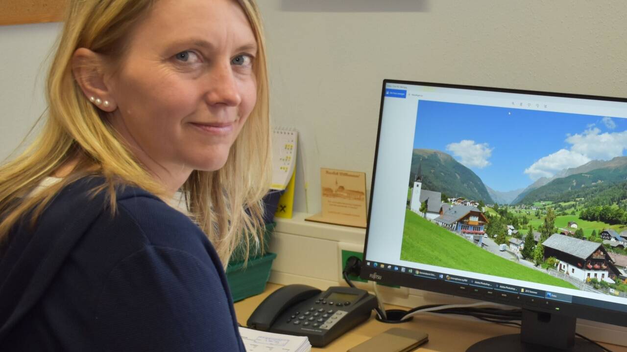 Waltraud Grall will Bürgermeisterin von Göriach werden. 