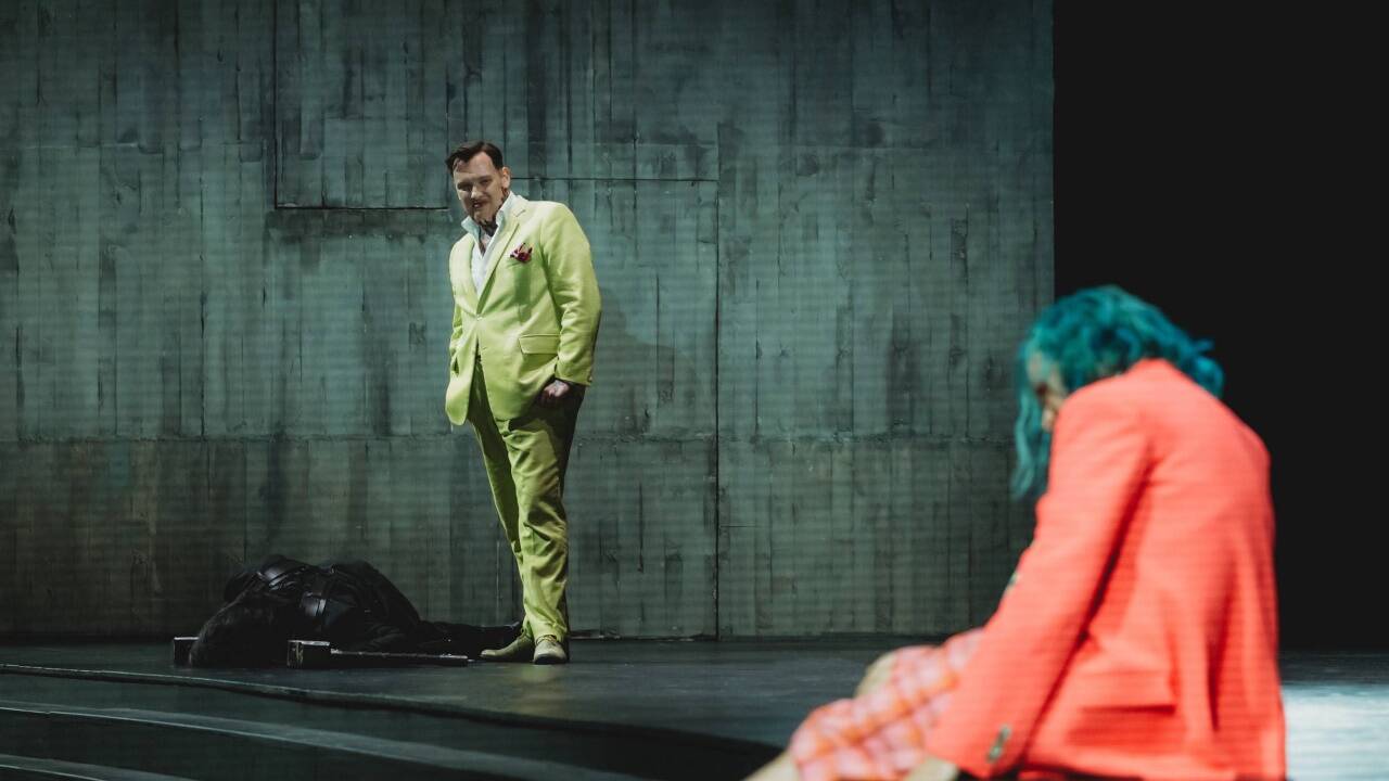 Bilder zu Brigitte Fassbaenders „Rheingold“-Inszenierung in Erl. Bilder zu Brigitte Fassbaenders „Rheingold“-Inszenierung in Erl.