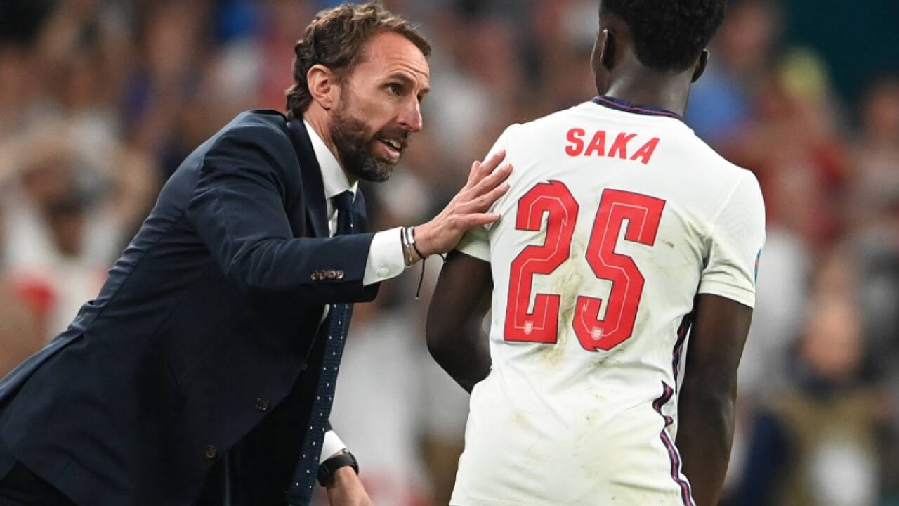 Southgate und Saka: Zwei tragische englische Helden. 