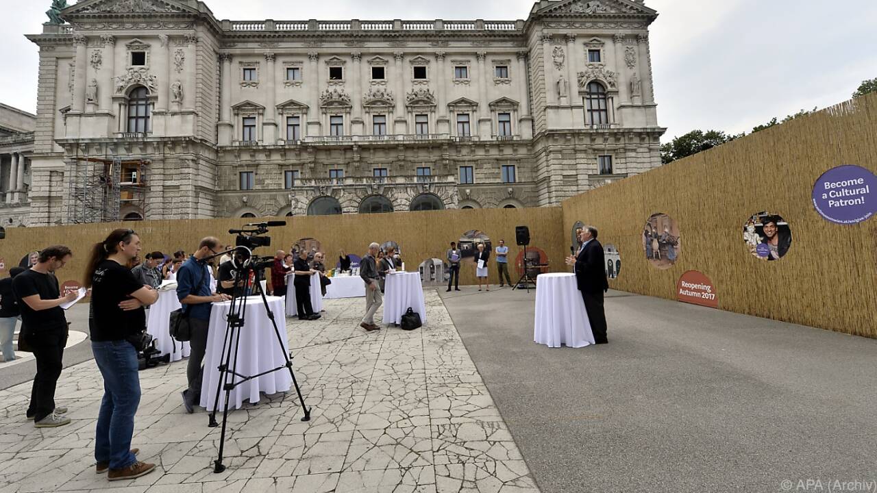 Das ehemalige Museum für Völkerkunde plant Event am Heldenplatz.  