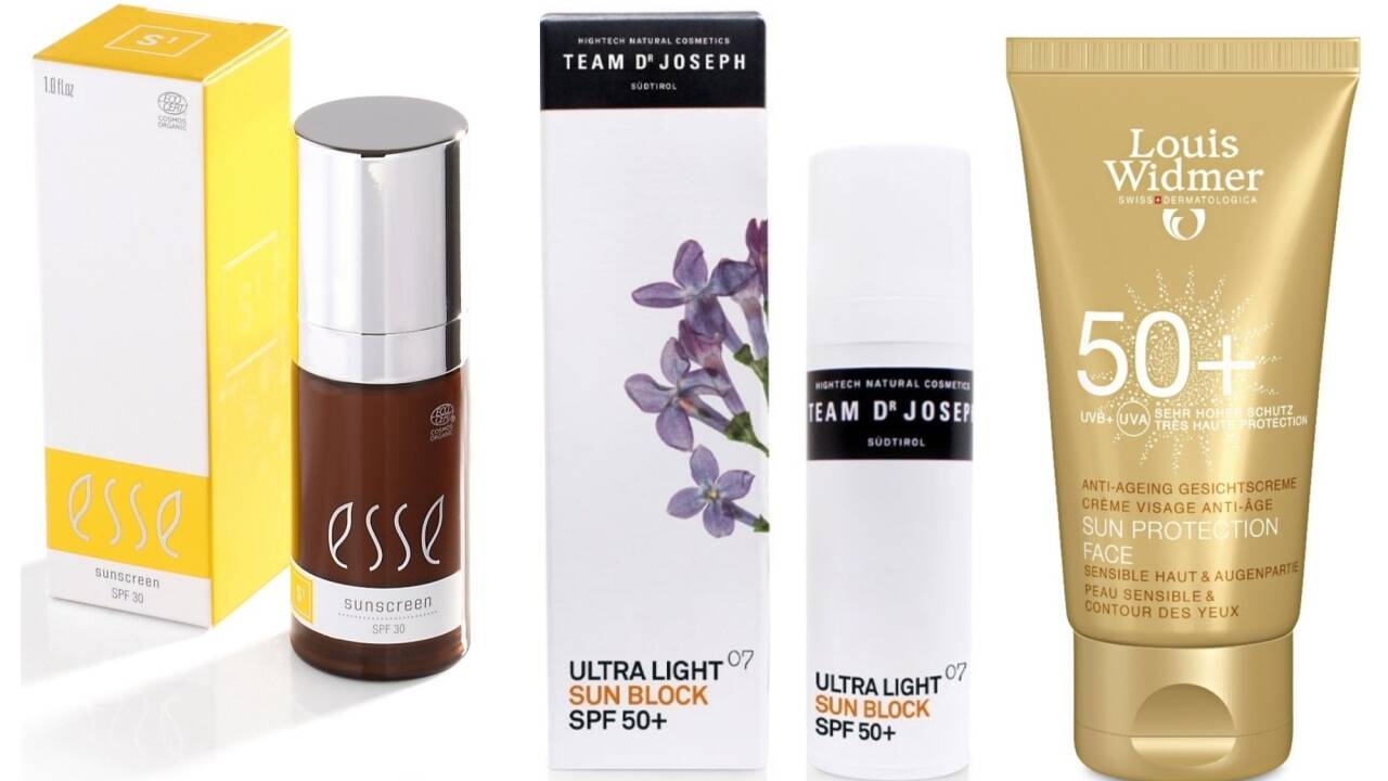 Sonnenschutz für jeden Tag: Die probiotische Hautpflegemarke Esse setzt mit dem mineralischen „Sunscreen SPF 30“ neue Maßstäbe im Bereich Organic Suncare, denn 99% der Gesamtinhaltsstoffe sind natürlichen Ursprungs. „Ultra Light Sun Block SPF 50+“ von Team Dr. Joseph und „Sun Protection Face 50+“ von Louis Widmer. Sonnenschutz für jeden Tag: Die probiotische Hautpflegemarke Esse setzt mit dem mineralischen „Sunscreen SPF 30“ neue Maßstäbe im Bereich Organic Suncare, denn 99% der Gesamtinhaltsstoffe sind natürlichen Ursprungs. „Ultra Light Sun Block SPF 50+“ von Team Dr. Joseph und „Sun Protection Face 50+“ von Louis Widmer.