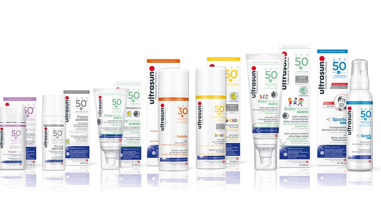 Ultrasun aus der Schweiz bietet eine große Produktpalette für umfassenden Sonnenschutz an. Die Produkte sind ohne künstliche Duftstoffe, Mineralöle, Silikone, PEG-/PPG-Emulgatoren, irritierende oder hormonaktive Filter. Ultrasun aus der Schweiz bietet eine große Produktpalette für umfassenden Sonnenschutz an. Die Produkte sind ohne künstliche Duftstoffe, Mineralöle, Silikone, PEG-/PPG-Emulgatoren, irritierende oder hormonaktive Filter.