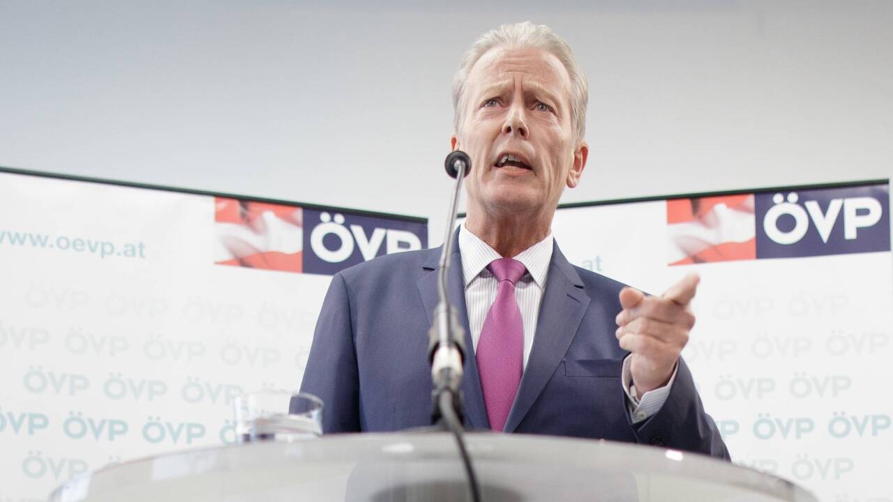 ÖVP-Chef und Vizekanzler Reinhold Mitterlehner kündigte am Mittwoch in Wien seinen Rücktritt an. 