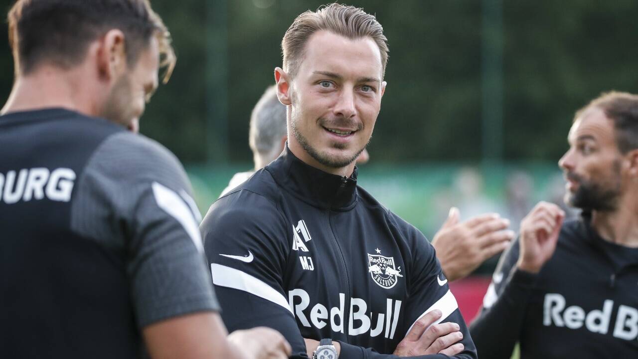 Salzburg-Trainer Matthias Jaissle steht vor seinem Liga-Debüt als Trainer für die Bullen. 