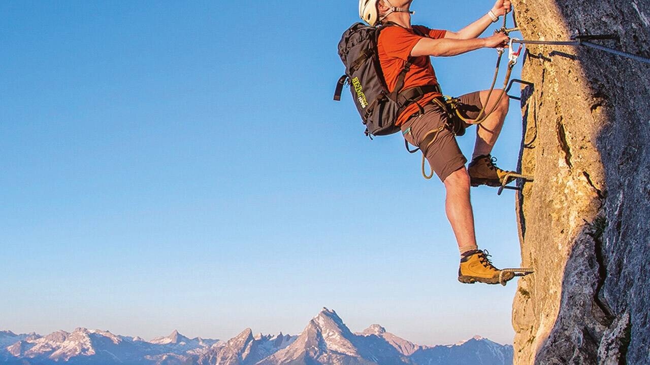 Hochthronsteig im Untersberg-Massiv. 