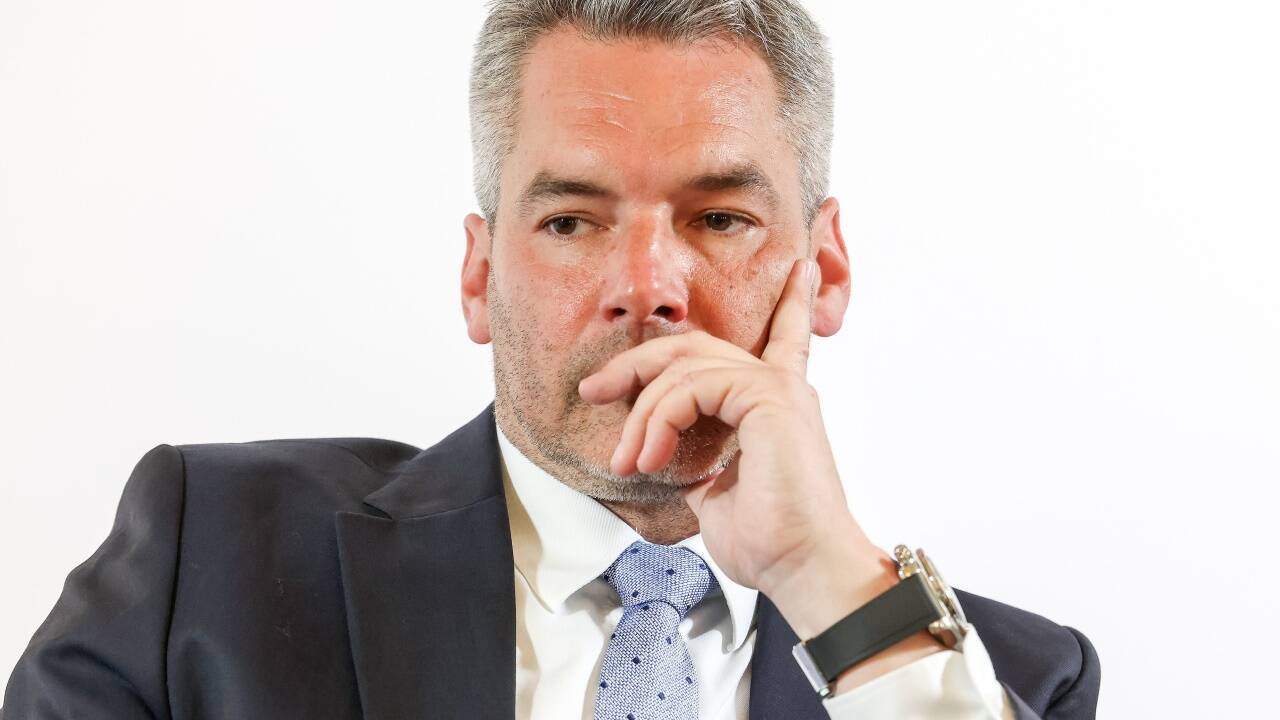 Innenminister Karl Nehammer (ÖVP). 
