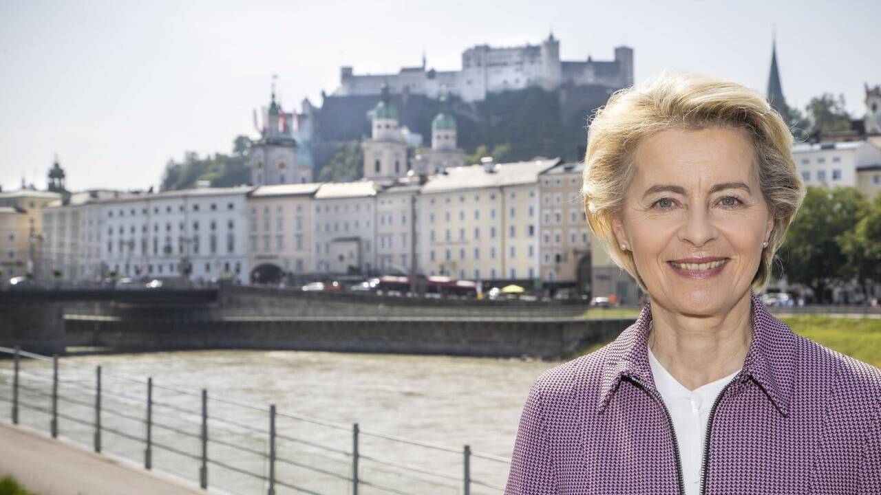 Ursula von der Leyen, die Präsidentin der EU-Kommission, war am Wochenende bei den Salzburger Festspielen. 