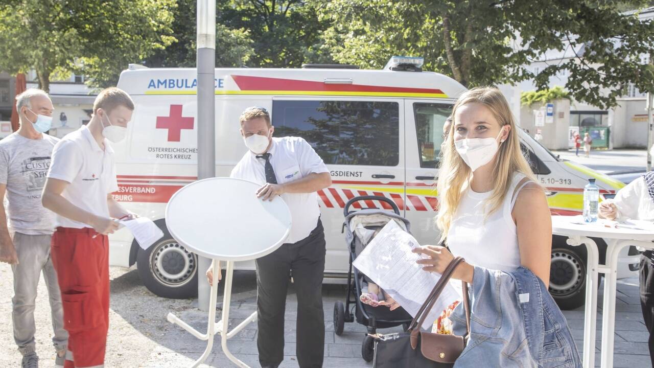 Der Impfbus tourt durch Salzburg. 