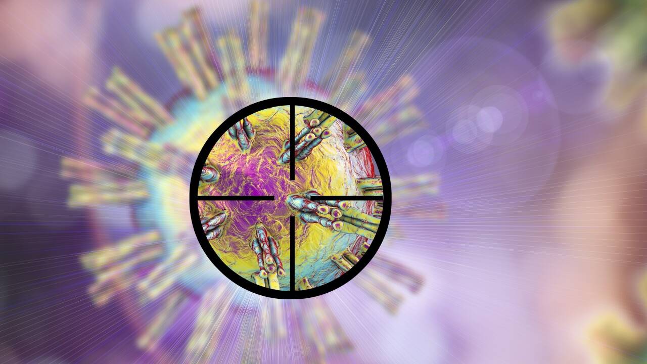  Antivirale Wirkstoffe sollen verhindern, dass das Virus sich im Körper vermehrt. 