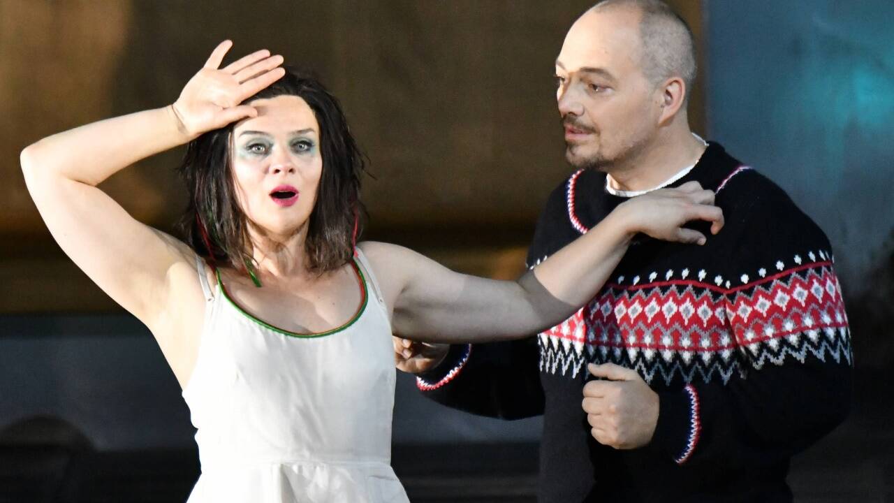 „Elektra“ feierte am Dienstag in der Felsenreitschule Wiederaufnahme. 