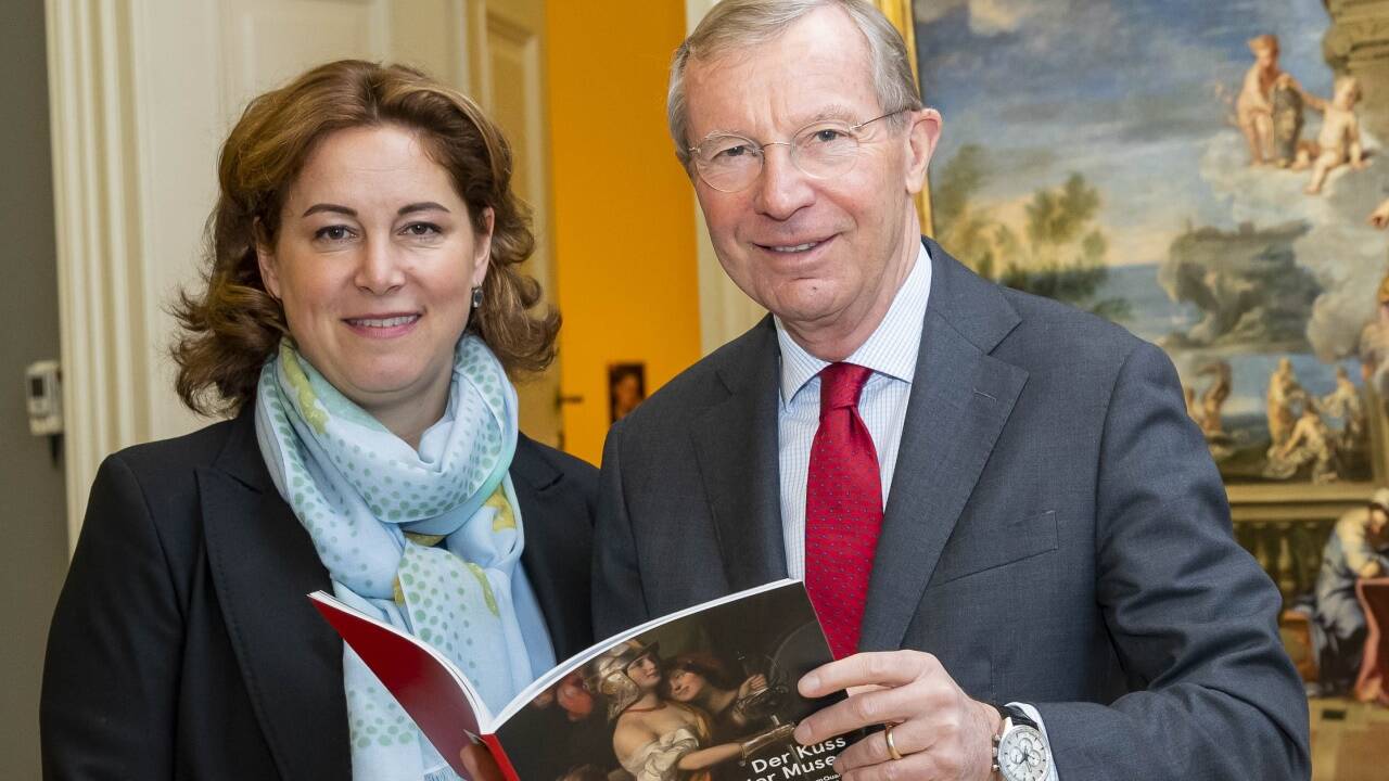 Geschäftsführerin Elisabeth Resmann und Landeshauptmann Wilfried Haslauer 