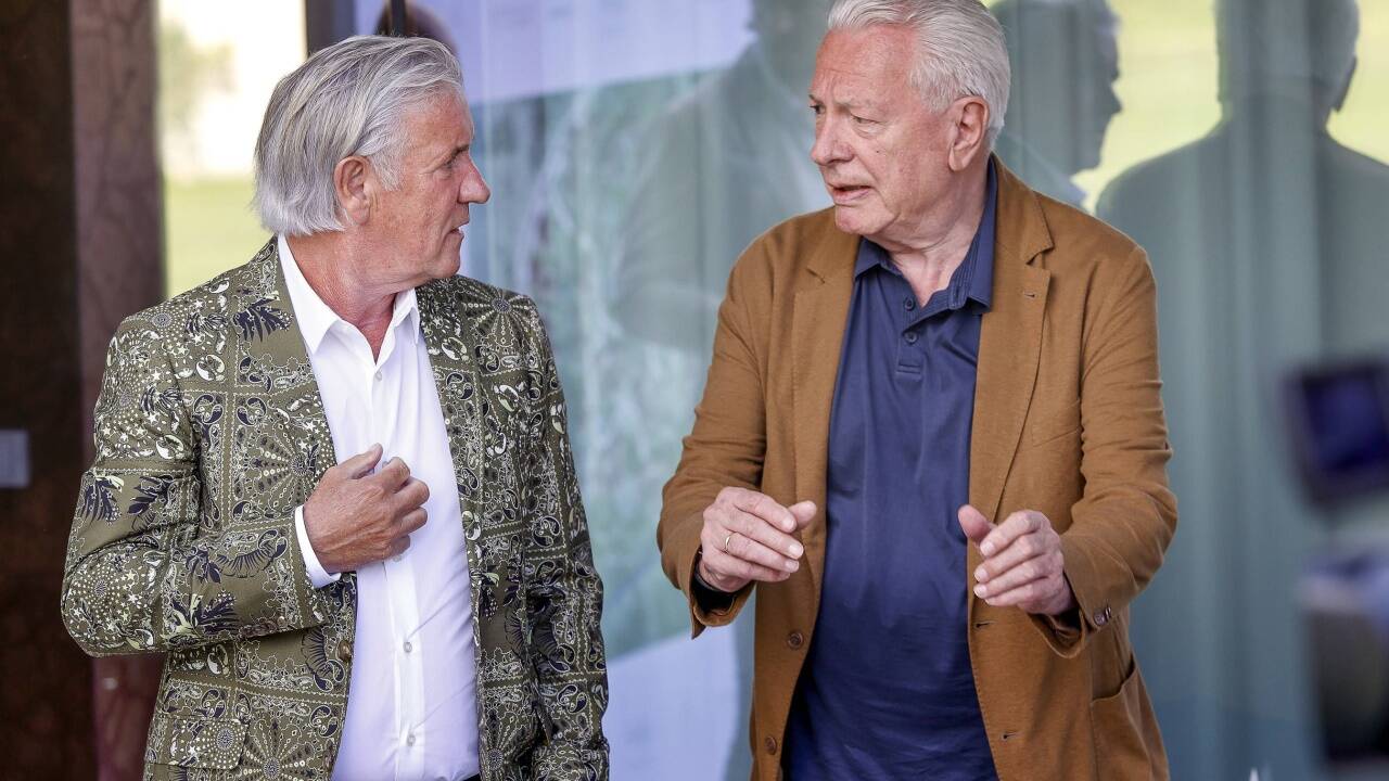 Projektentwickler Walther Staininger mit Partner, „Baulöwe“ Franz Wieser.  