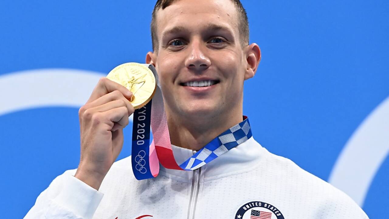 Caeleb Dressel belohnte sich mit fünf Schwimm-Goldmedaillen 