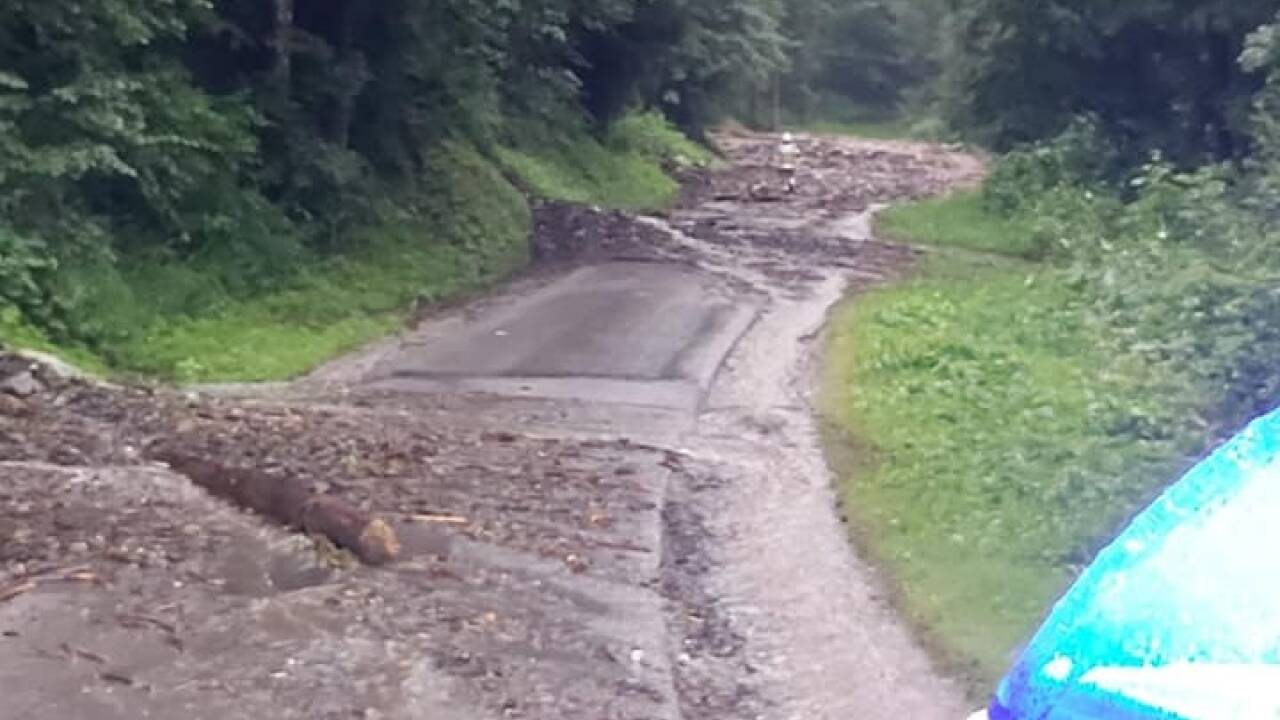 Einsatzbilder der Feuerwehr Schwarzach.  