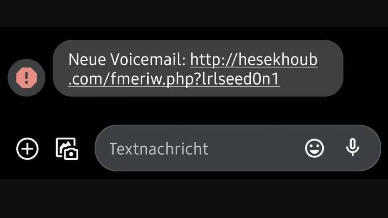 So oder ähnlich sieht einer der Betrugsversuche aus. 