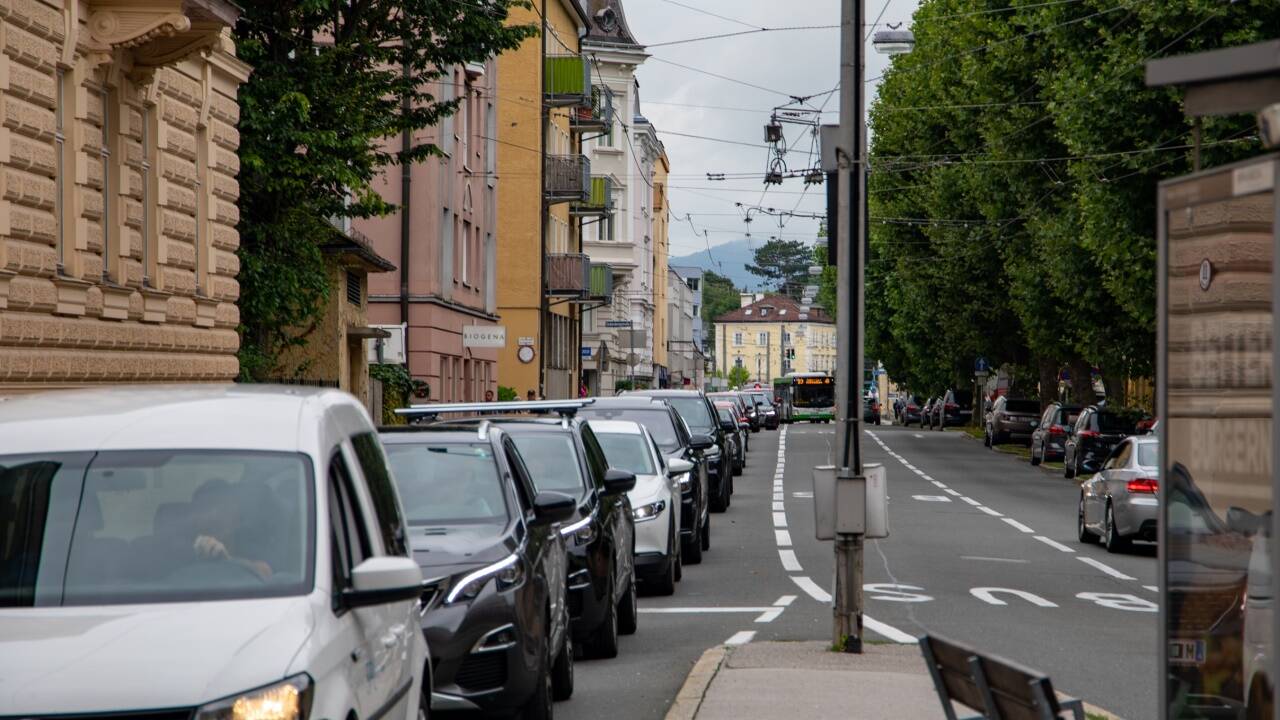 Die Mönchsberggarage war binnen kurzer Zeit voll. Nichts ging mehr.  