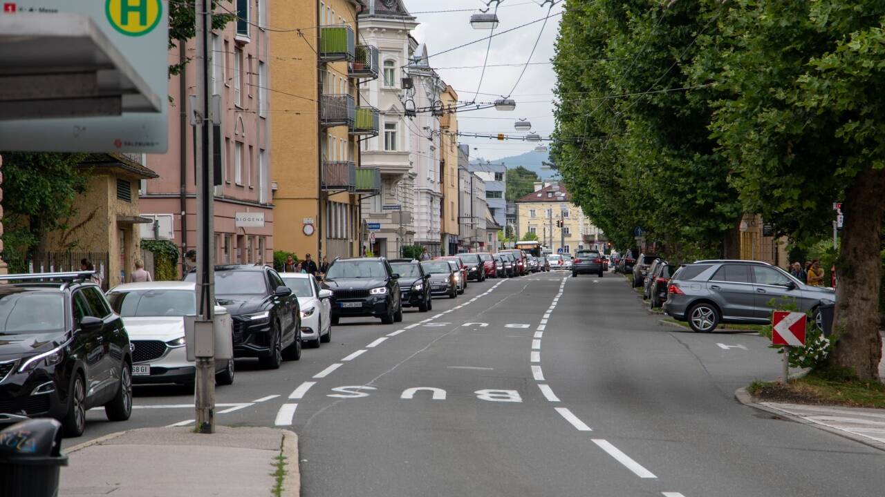 Die Mönchsberggarage war binnen kurzer Zeit voll. Nichts ging mehr.  