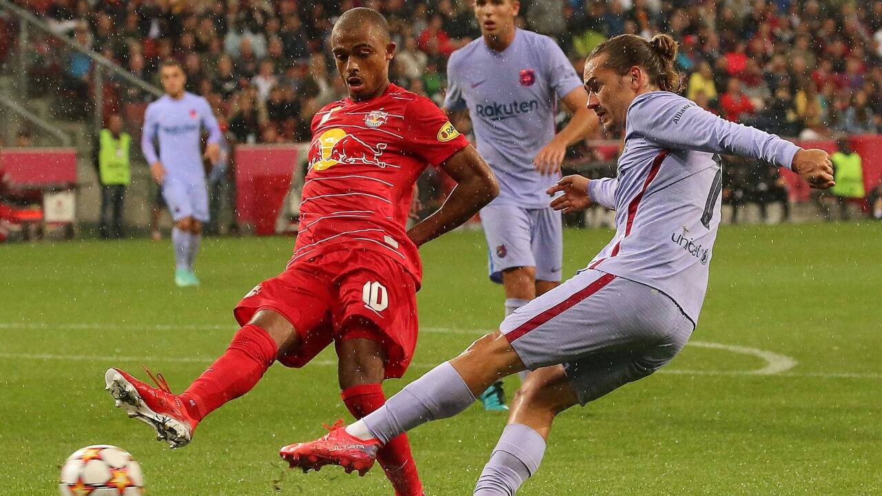 Antoine Bernede gegen Antoine Griezmann. 