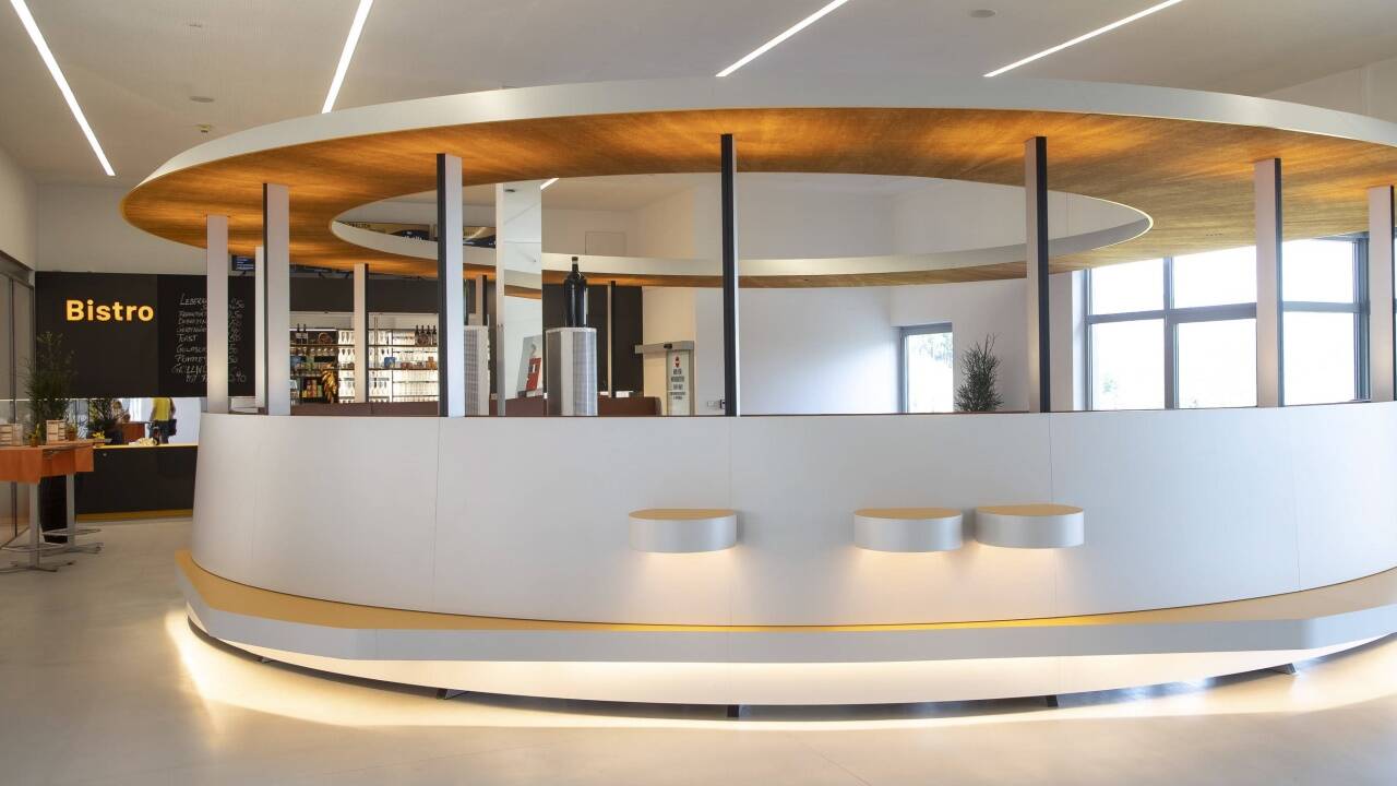Das neu gestaltete Bistro. 