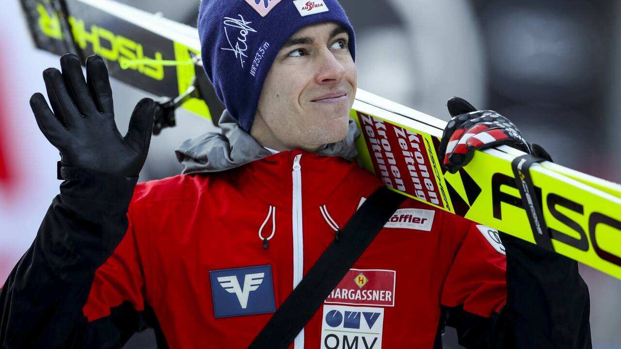 Stefan Kraft konnte mit seinem ersten Auftritt zufrieden sein. 