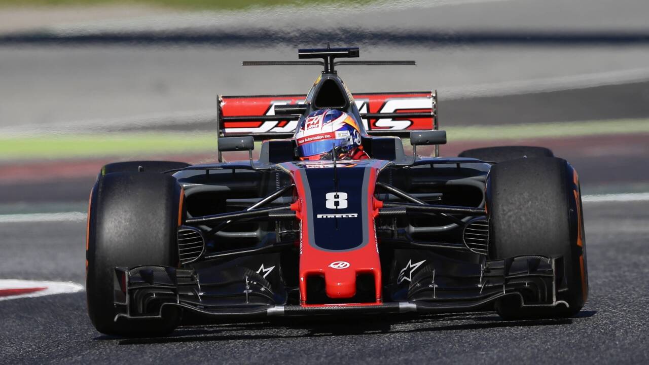 Lospech für Romain Grosjean. Lospech für Romain Grosjean.