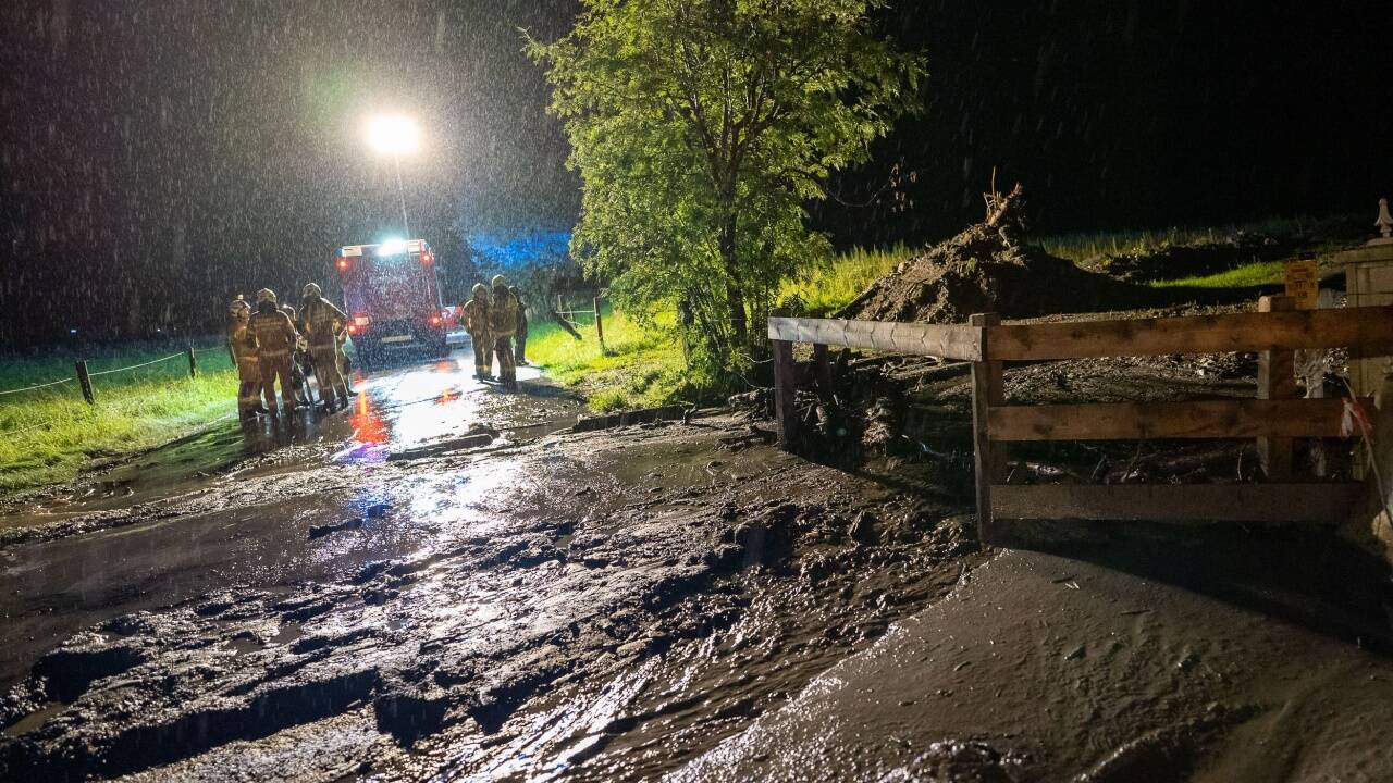 Murenabgang in Bad Hofgastein 