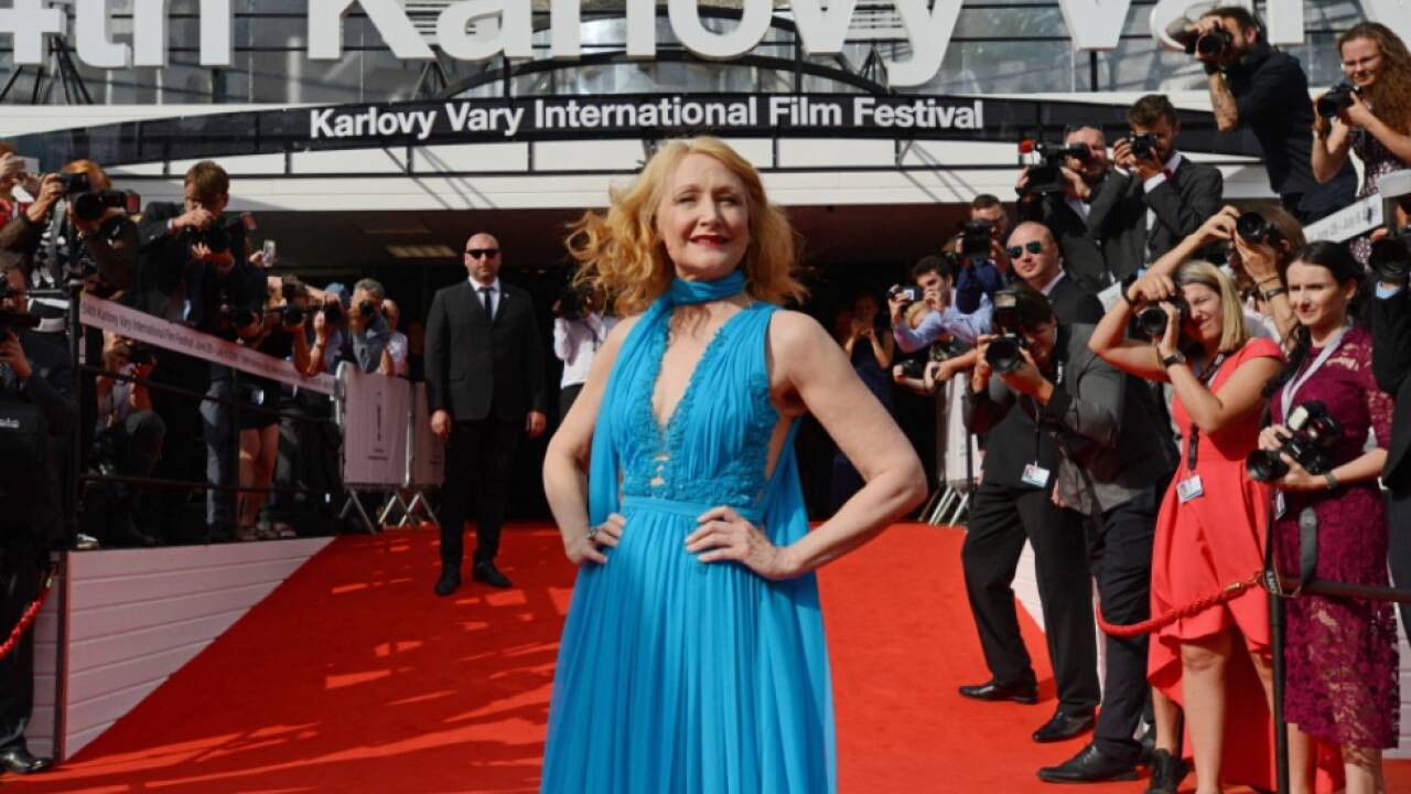 Auch Karlovy Vary hat seinen Red Carpet: Patricia Clarkson, 2019 