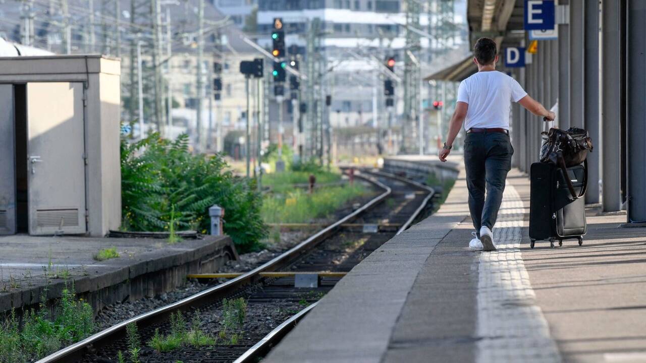Der deutsche Lokführer-Streik hat Auswirkungen. 
