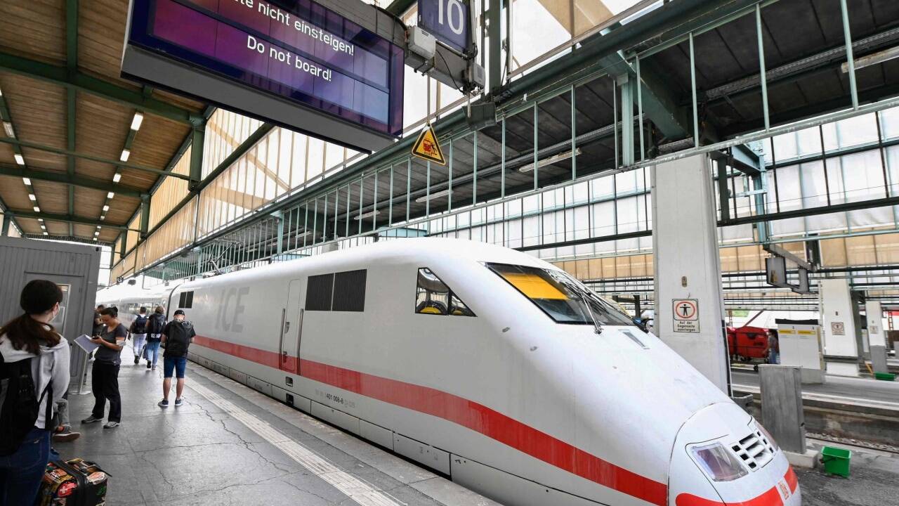 Der deutsche Lokführer-Streik hat Auswirkungen. 
