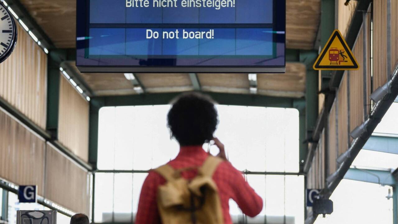 Der deutsche Lokführer-Streik hat Auswirkungen. 
