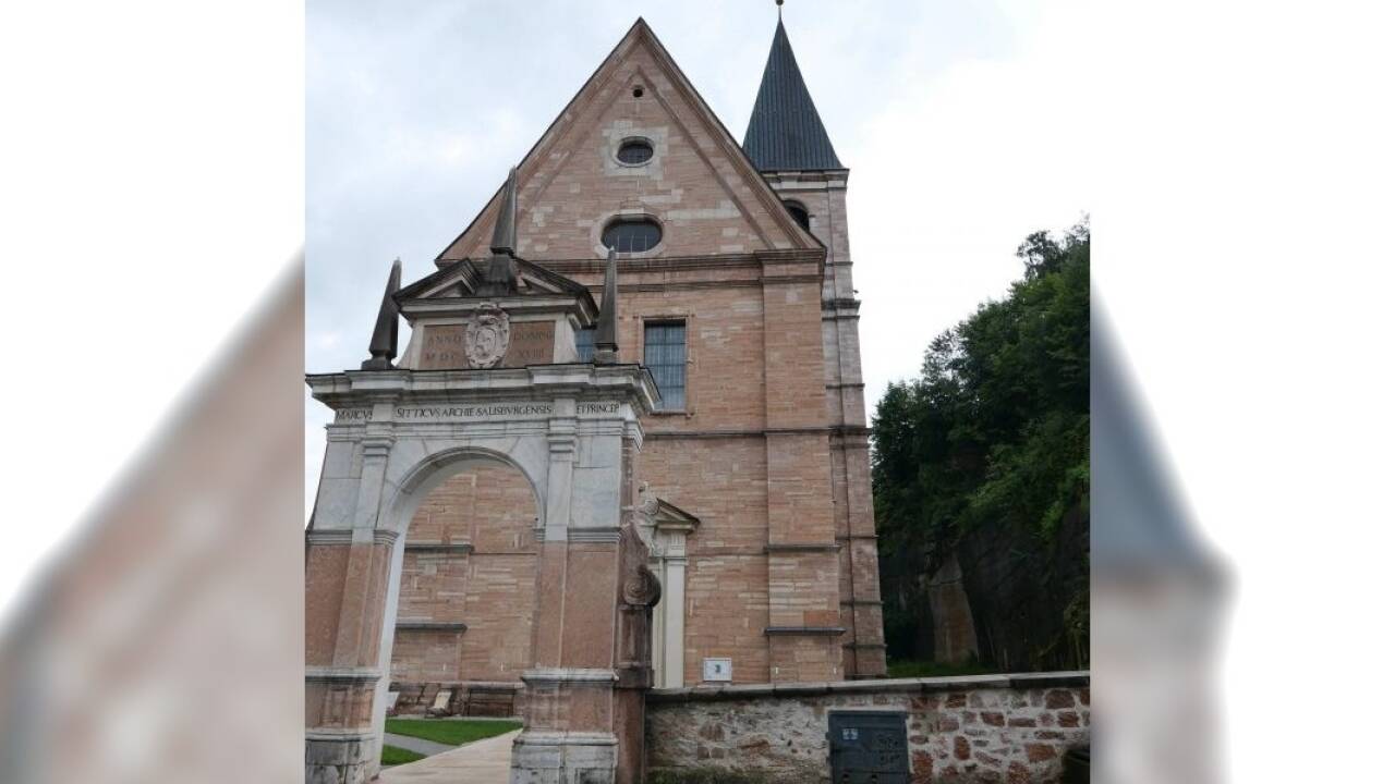 Blick auf Maria Dürrnberg.  