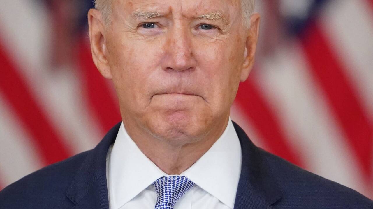 US-Präsident Joe Biden: „Afghanen müssen nun selbst kämpfen.“  
