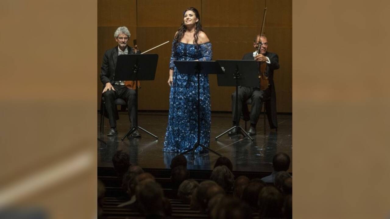 Italophil im Haus für Mozart: Sonya Yoncheva und das Donizetti Ensemble traten in der Reihe Canto Lirico auf. 